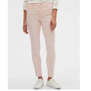 Banana Republic Women's Icy Pink Skinny Jeans